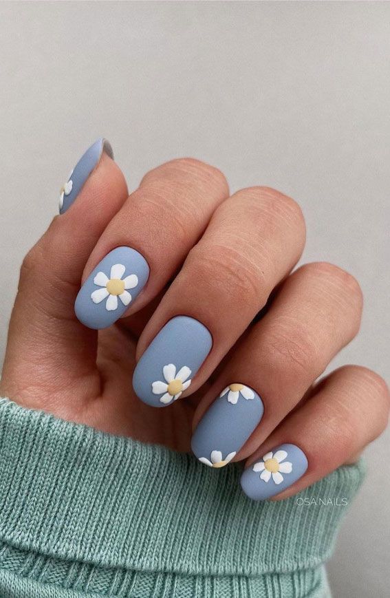 Matte With Daisies