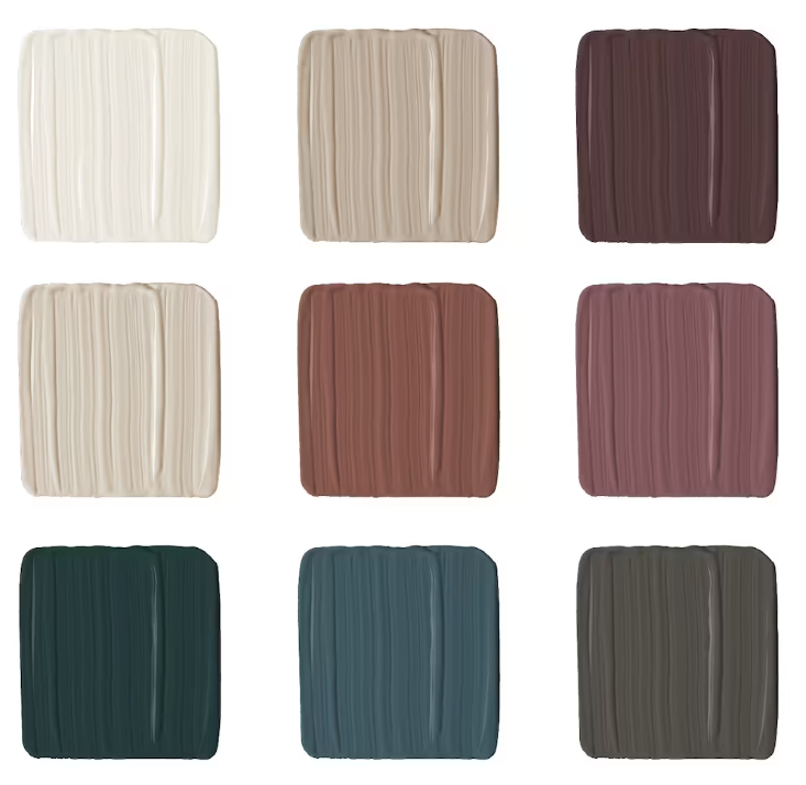 Moody Earth Tones Sherwin Williams Paint Palette