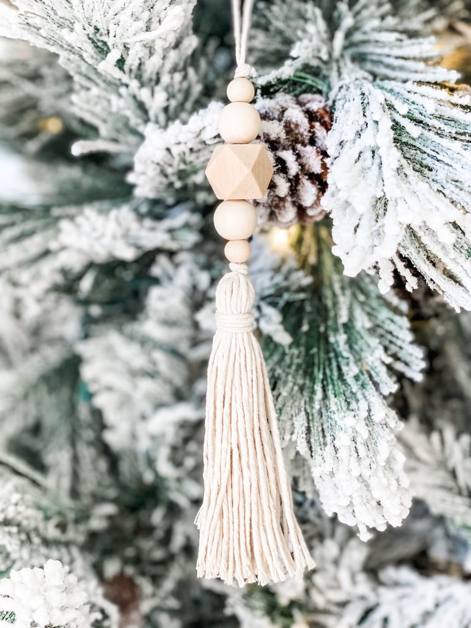Boho Christmas Tree Ornament