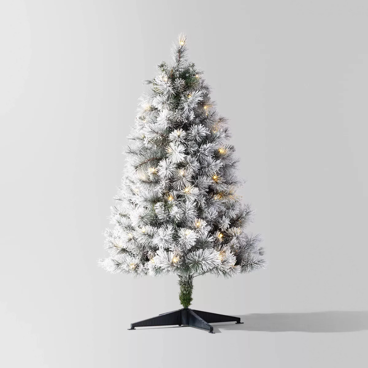Flocked Douglas Fir Artificial Christmas Tree