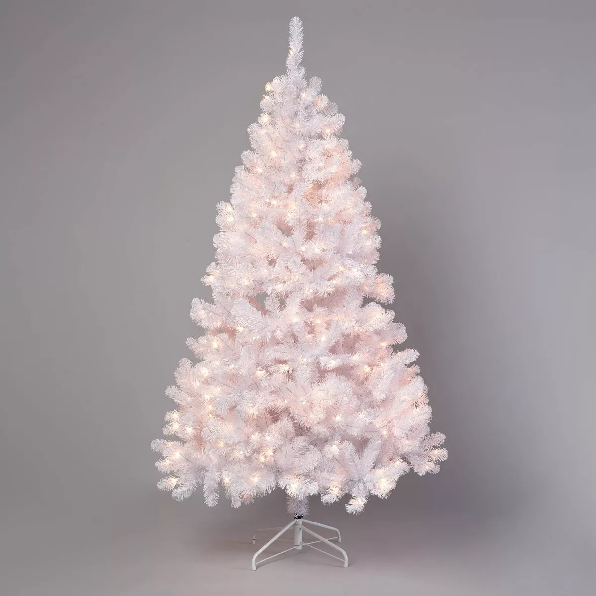 White Alberta Artificial Christmas Tree