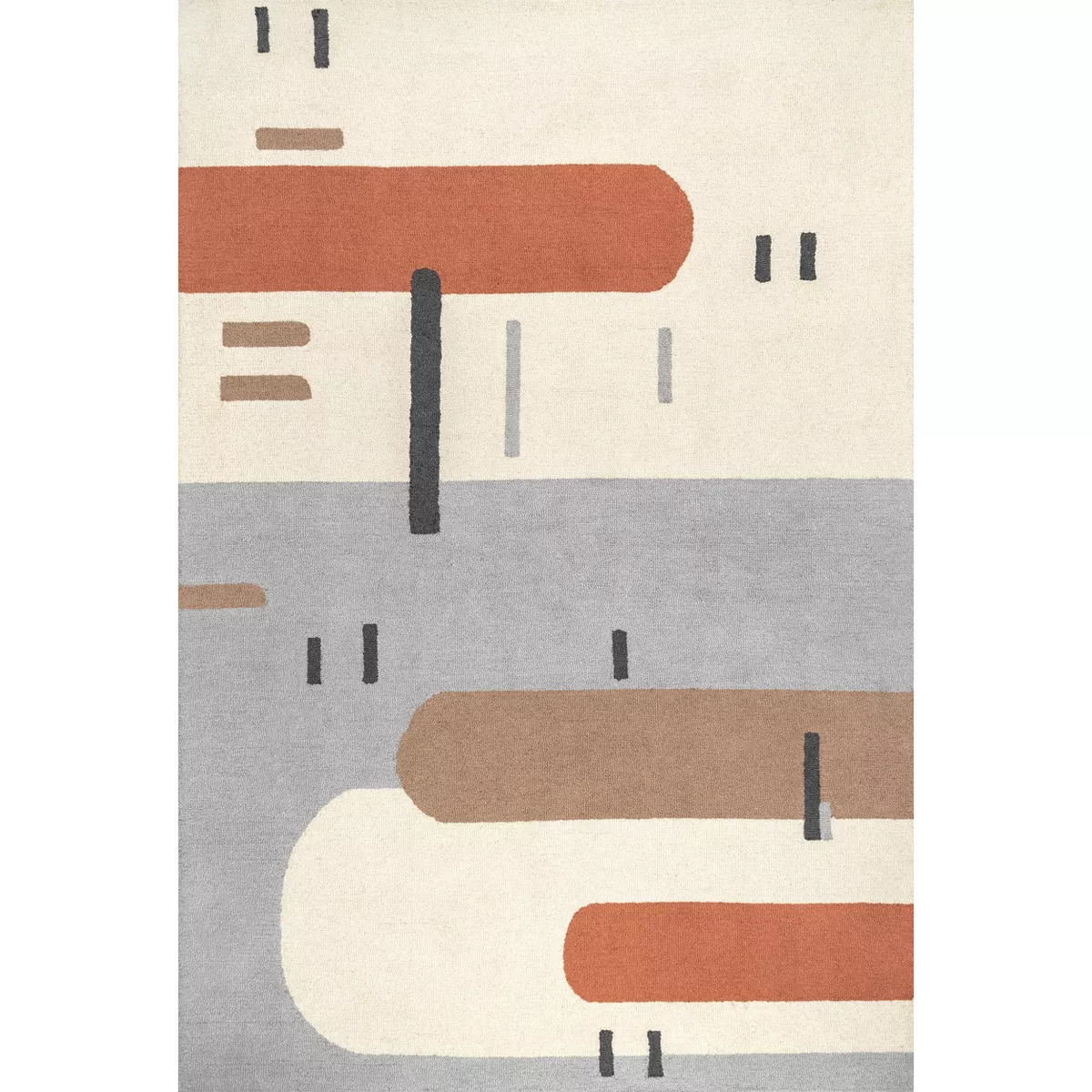 Abstract Contemporary Area Rug