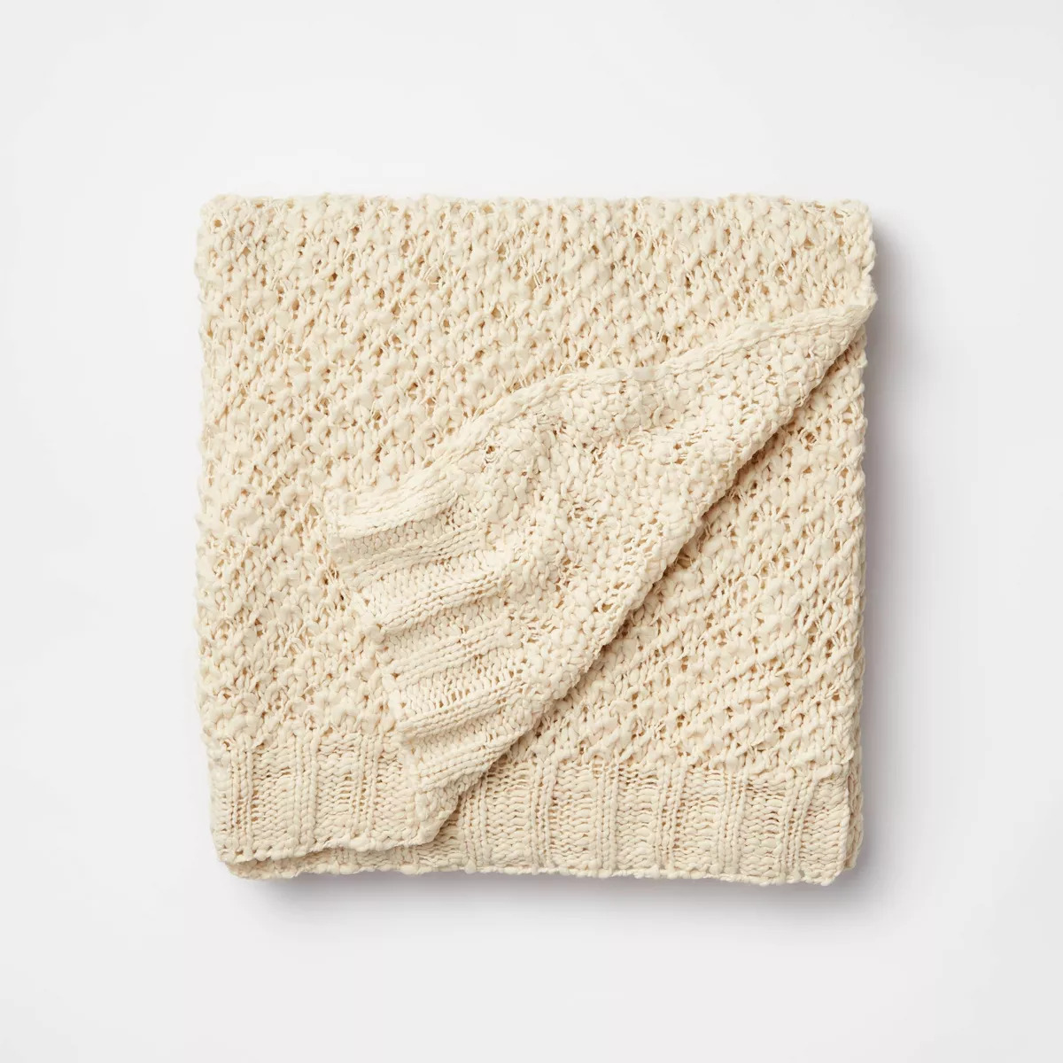 Knit Throw Blanket