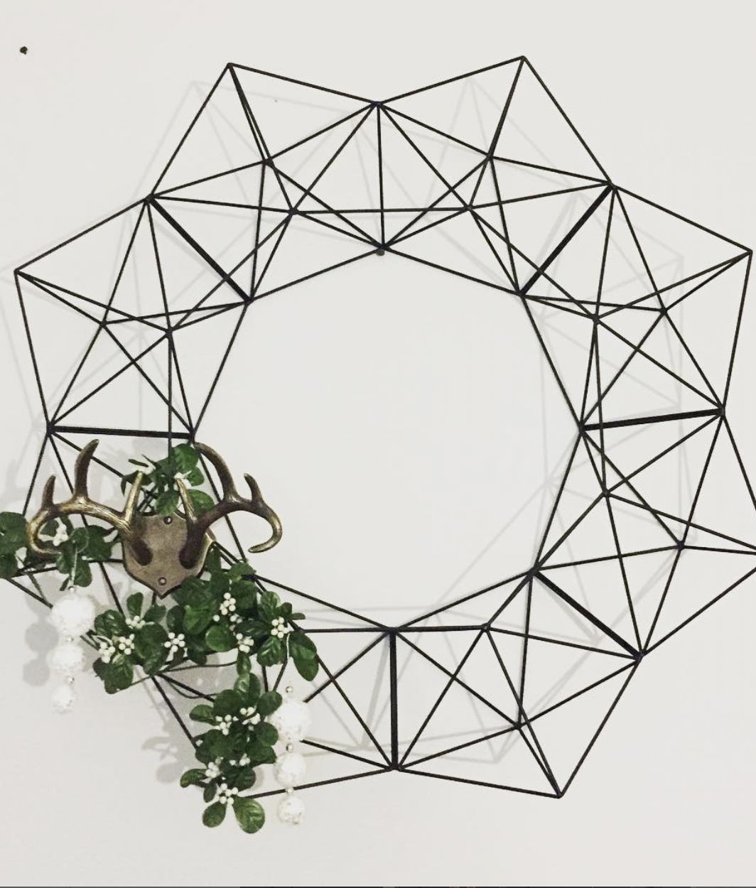 Modern Geometric Wreath