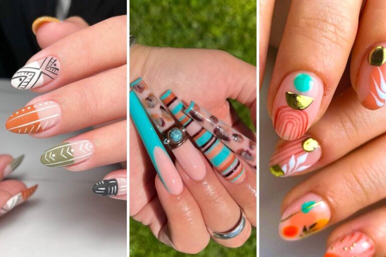 19 Creative and Cute Designs for Boho Nails You’ll Want to Copy