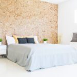 Modern minimalist eco-friendly bedroom