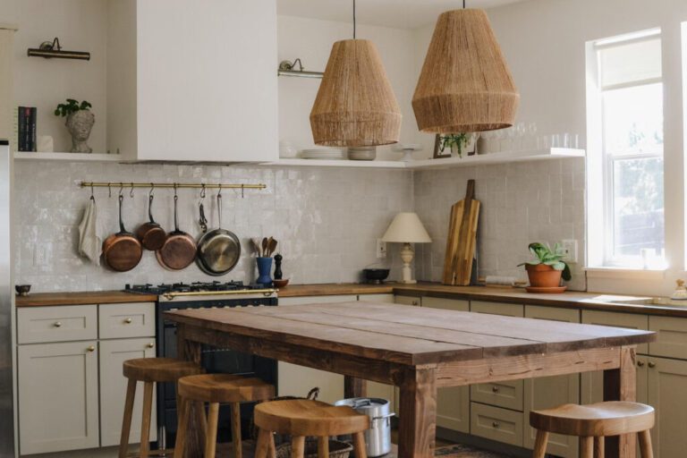 Earthy Boho Kitchen Ideas for a Cozy and Carefree Kitchen