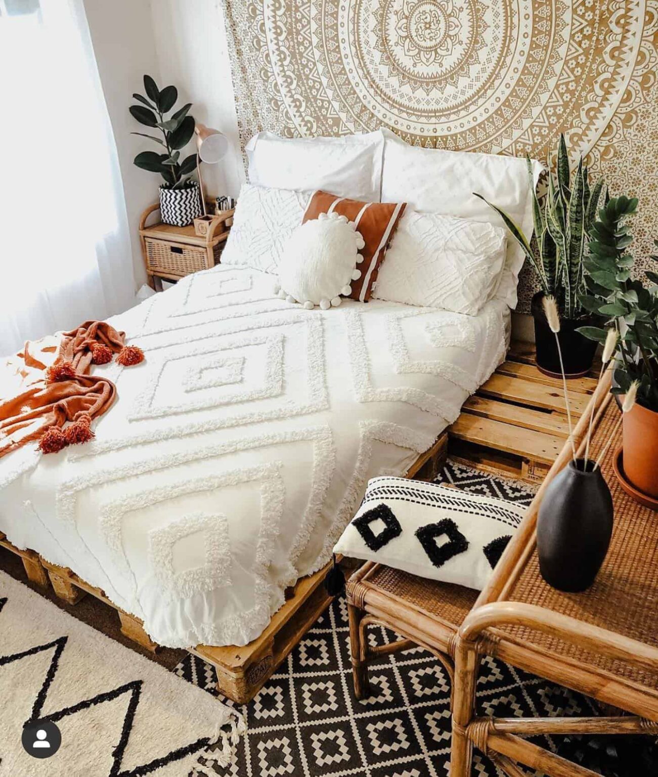 View of How To Transform Your Home With Bohemian Decor On A Budget - Modern ...