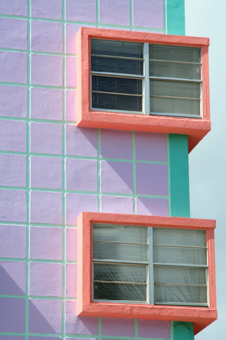 Art Deco Building Windows