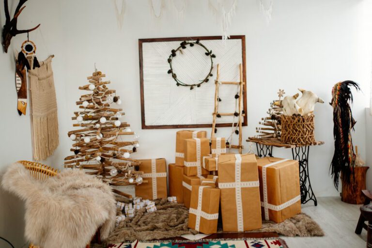 18 Magical Boho Christmas Tree Ideas for a Whimsical Holiday Season