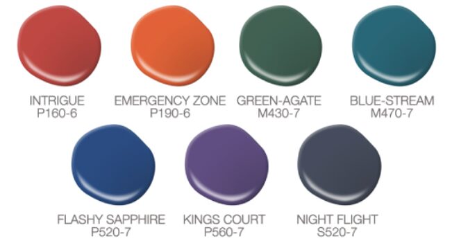 Jewel Tones Color Palette