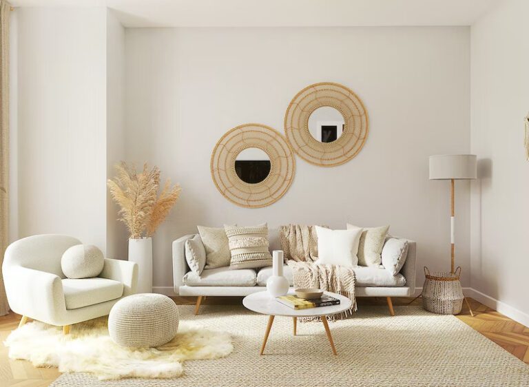 14 Sleek Organic Modern Living Room Design Ideas for a Calming Space