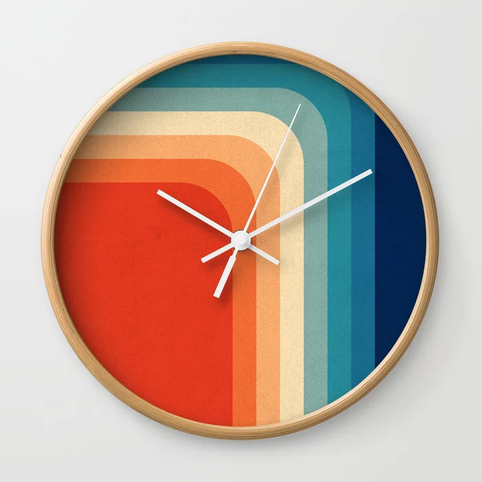 Palette Wall Clock