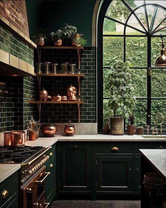 Brass Kitchen Accents