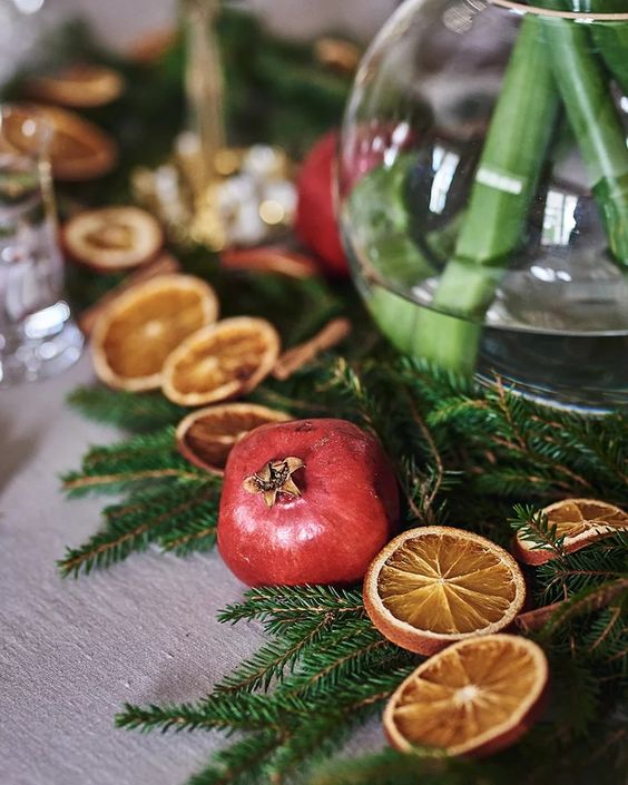 Bohemian Citrus Fall Decor