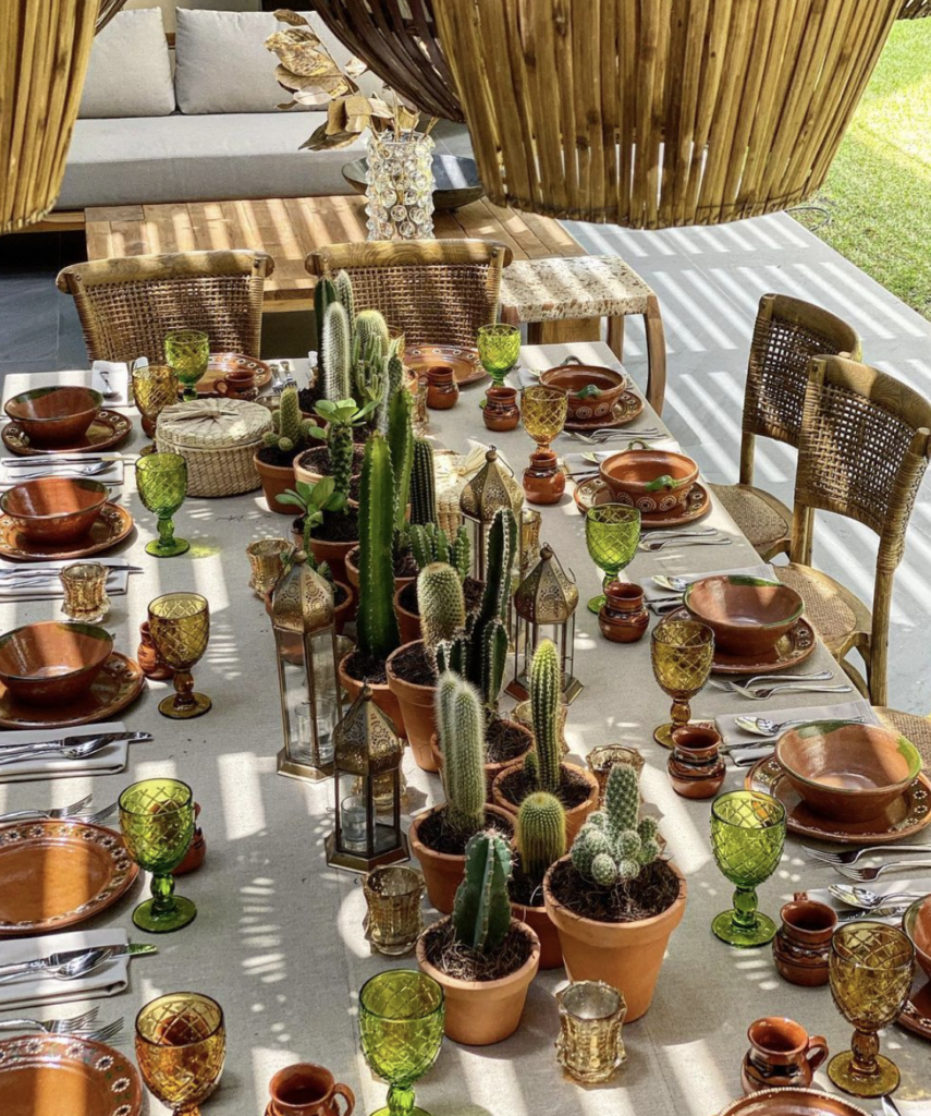 Cactus Decor Desert Wedding