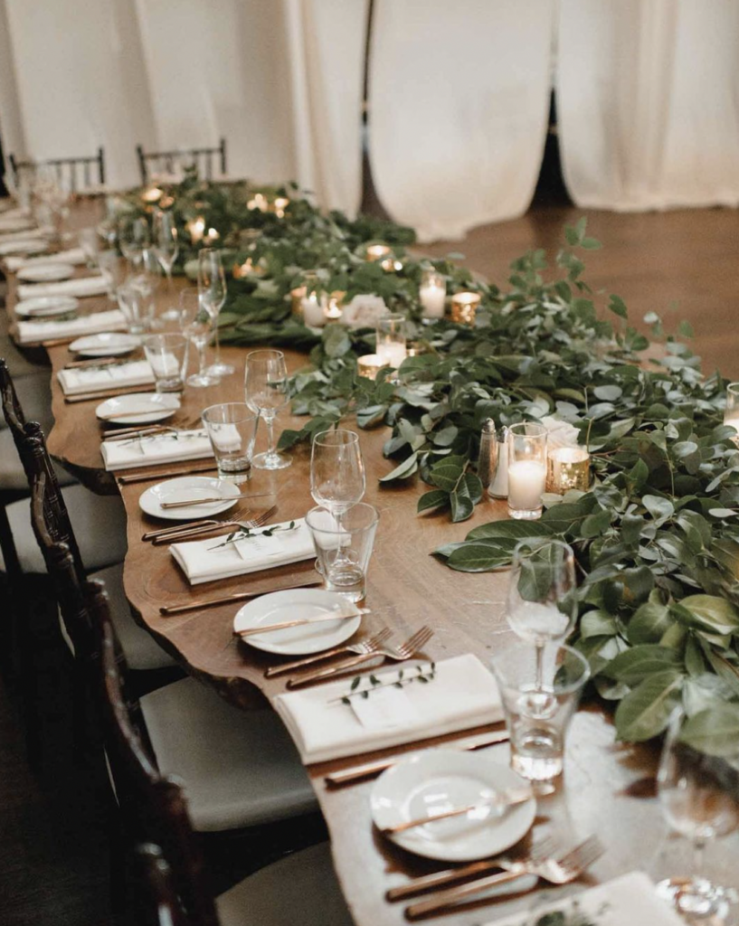 Eucalyptus Garland Wedding Florals