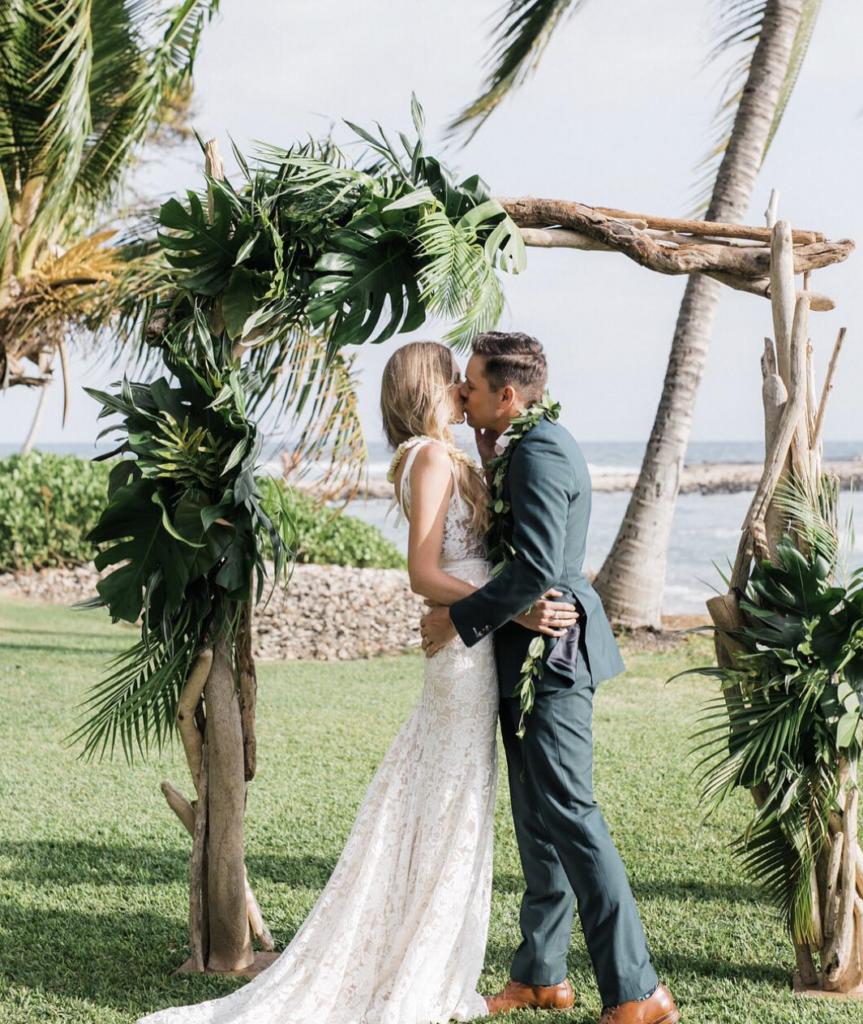 Summer Boho Wedding Arch