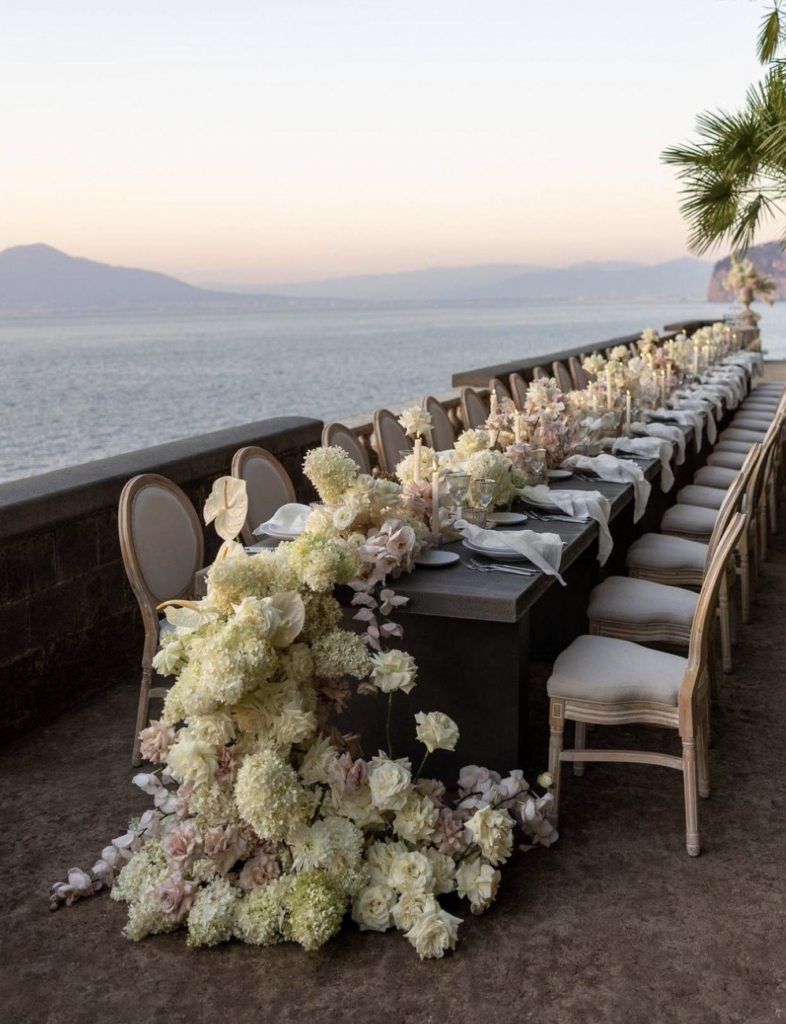 Table Runner Floral Wedding Boho