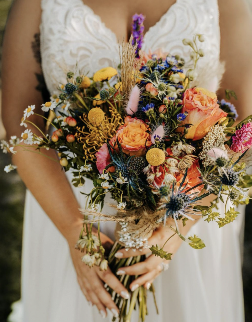 Wildflower Wedding Bouquet