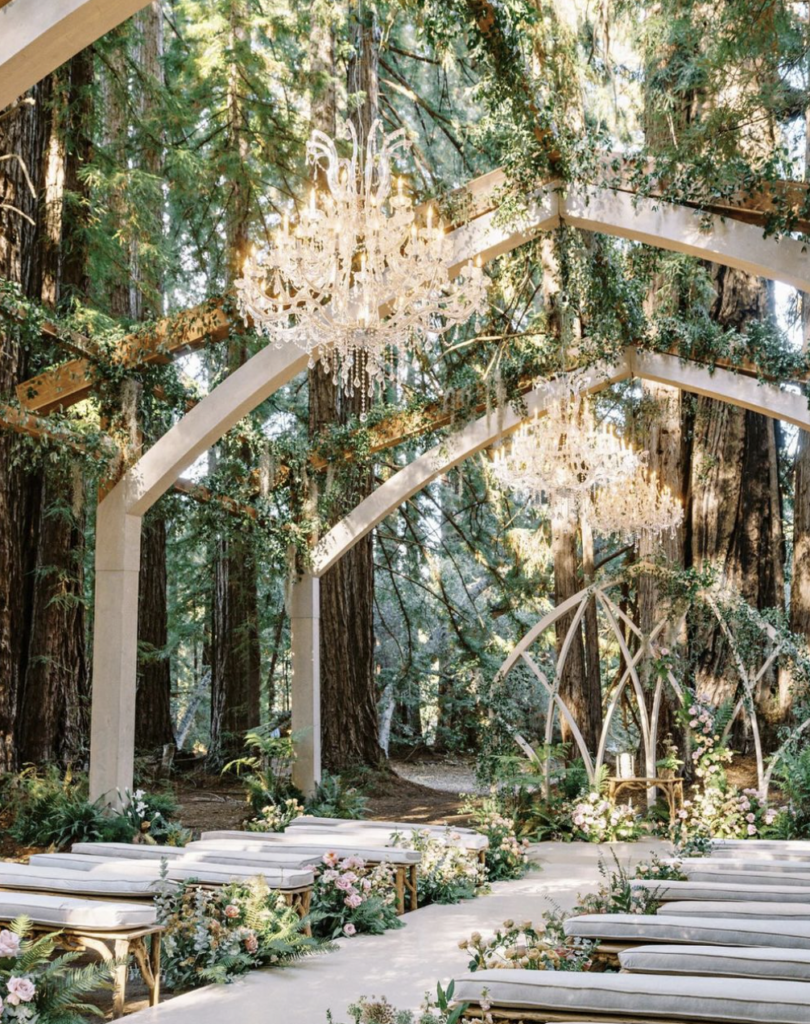 Boho Wedding Ceremony Hanging Decor