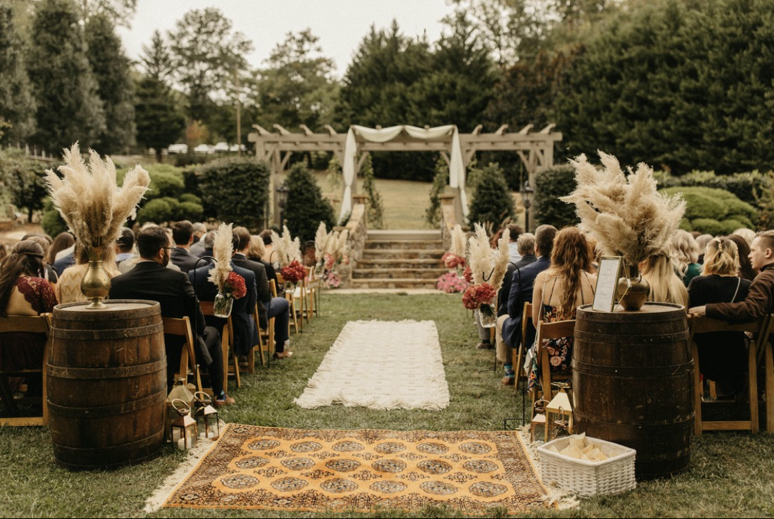 Boho Wedding Ceremony Header