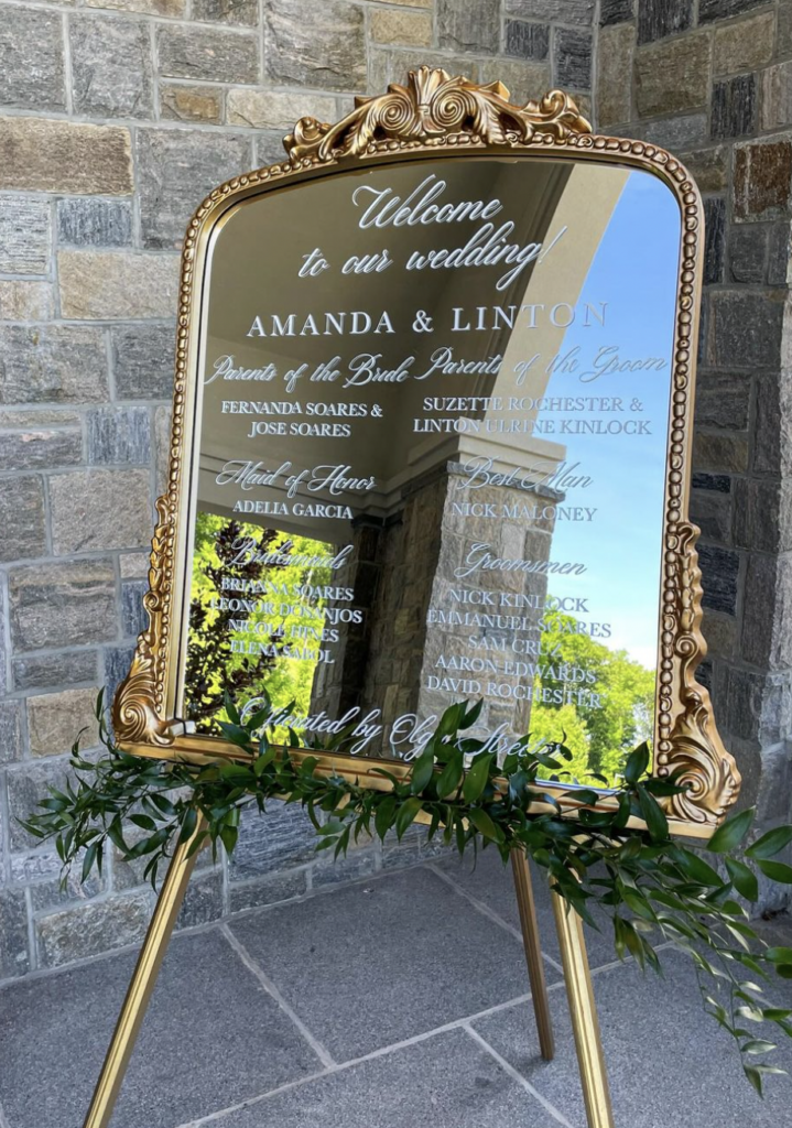 Boho Wedding Ceremony Signage