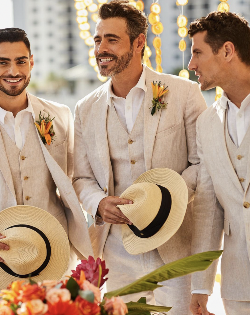 Boho Wedding Groomsmen Attire