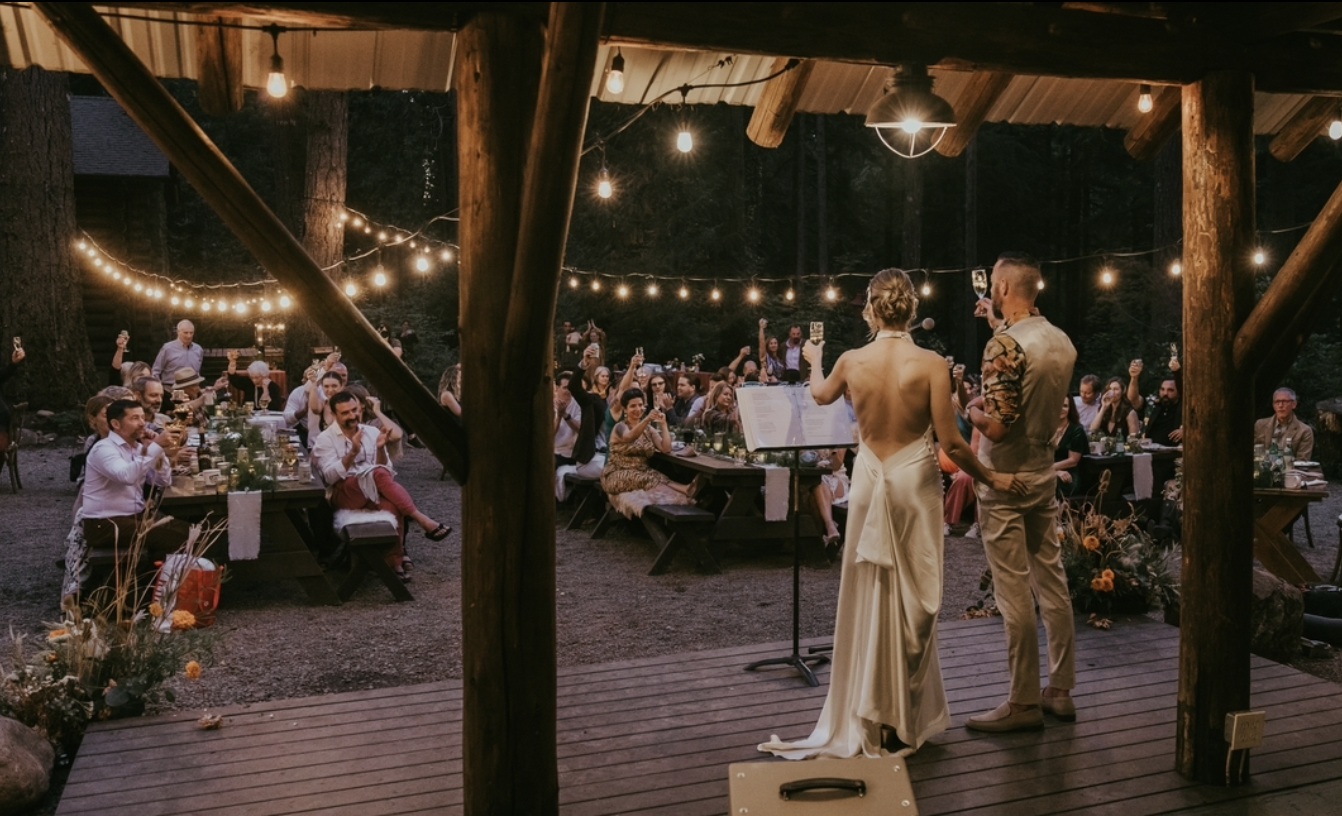 Boho Wedding Reception Header