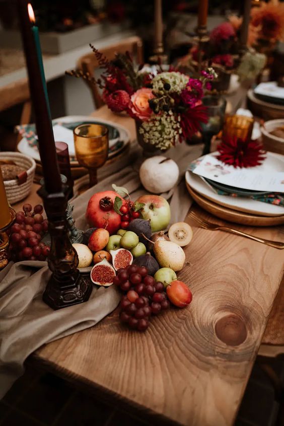 Autumn Bounty Table Decor