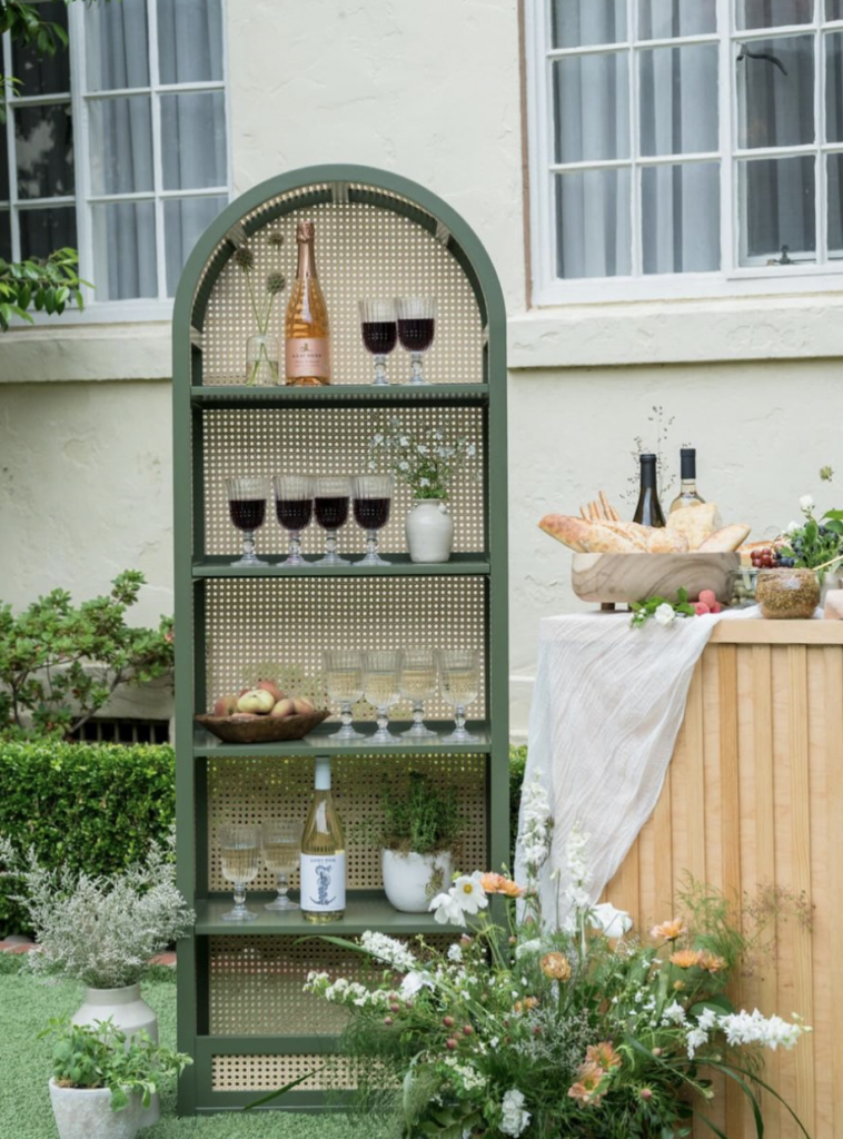 Boho Wedding Drink Station