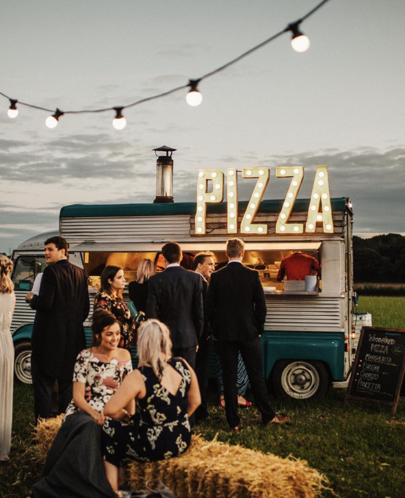 Boho Wedding Food Truck