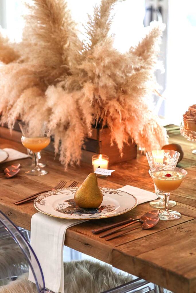 Boho Bohemian Autumn Table