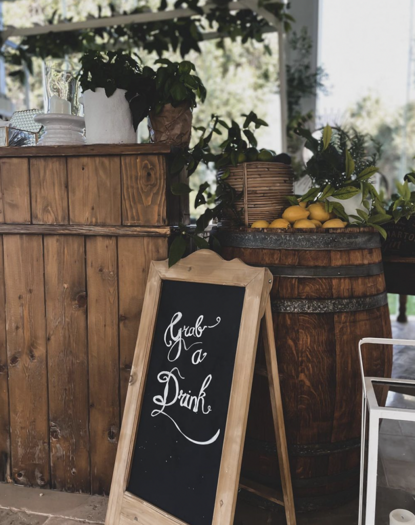 Diy Boho Wedding Bar