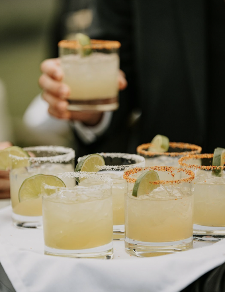 Spicy Margarita Boho Wedding Cocktail