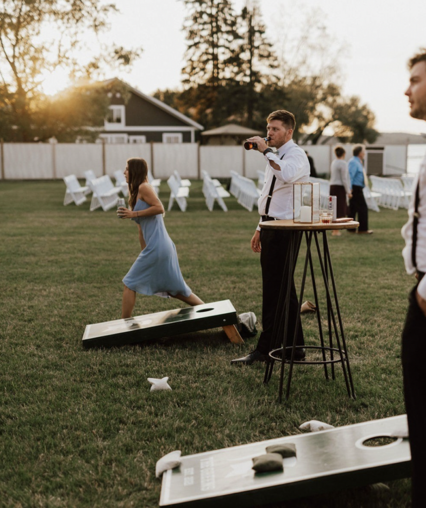 Boho Wedding Beanbag Toss