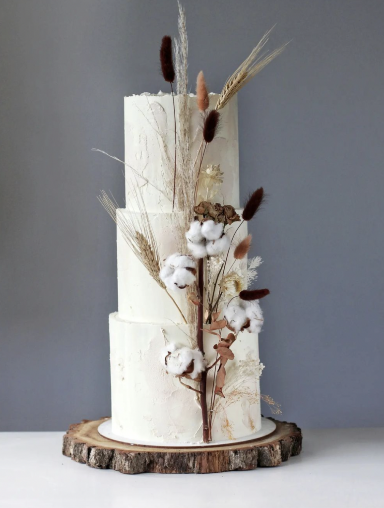 Rustic Wedding Cake Wooden Display