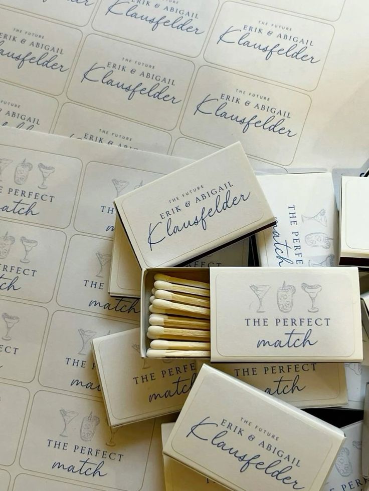 Matches Wedding Gifts